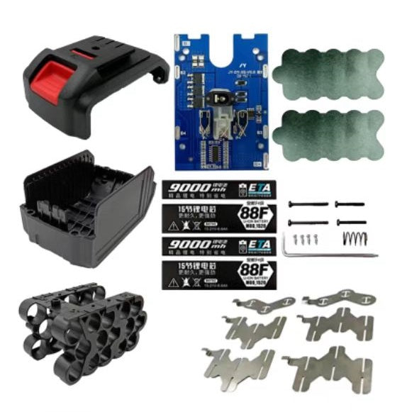 DIY Lithium Battery Case Dayi 21V Li-ion Power Tool - Electromann SA