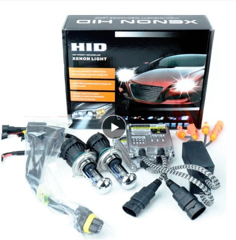 H4 Canbus Slim Ballast HID Xenon Fast Start 55W Car Headlight Kit - Electromann SA