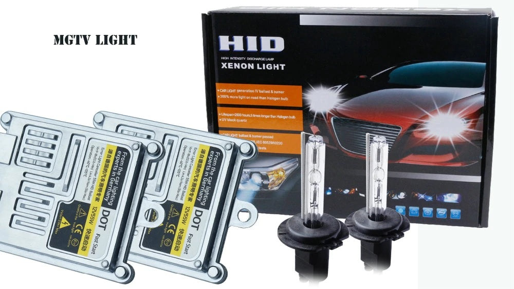 HB4/9006 Slim Ballast HID Xenon Fast Start 55W Car Headlight Kit - Electromann SA