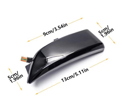 Dynamic LED Side Mirror Turn Signal Lamps for Ford Everest/Ranger 2012-2015 - Electromann SA