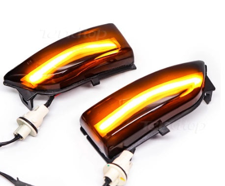 Dynamic LED Side Mirror Turn Signal Lamps for Ford Everest/Ranger 2012-2015 - Electromann SA
