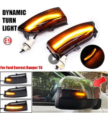 Dynamic LED Side Mirror Turn Signal Lamps for Ford Everest/Ranger 2012-2015 - Electromann SA
