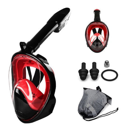 Underwater Scuba Diving Snorkling Anti Fog Full Face Mask - Electromann SA