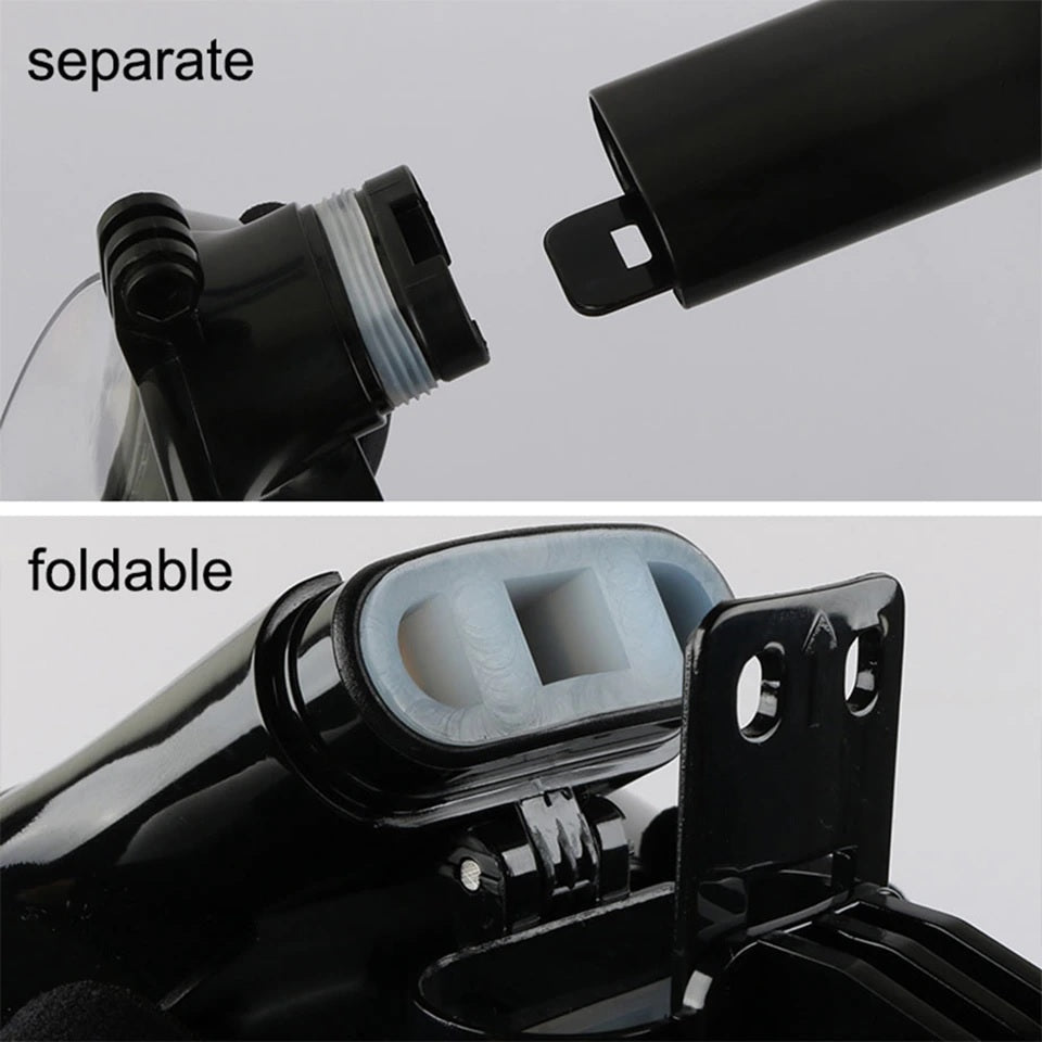 Underwater Scuba Diving Snorkling Anti Fog Full Face Mask - Electromann SA