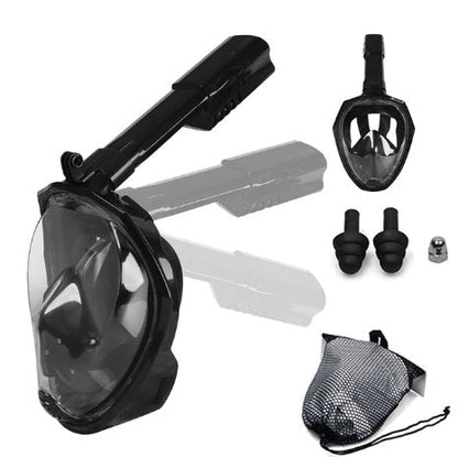 Underwater Scuba Diving Snorkling Anti Fog Full Face Mask - Electromann SA