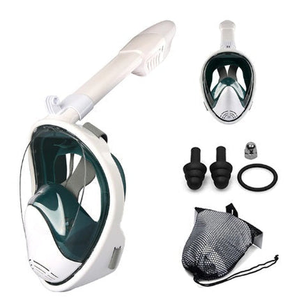 Underwater Scuba Diving Snorkling Anti Fog Full Face Mask - Electromann SA