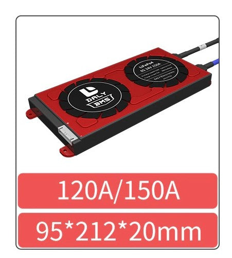 Daly 3.2V LiFePo4 8S 24V 150A LFP PCM battery protection board BMS with balance - Electromann SA