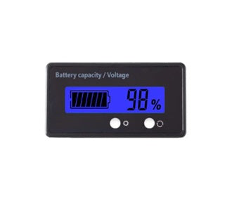 5-72V LCD Lithium Lead Acid Battery Indicator - Electromann SA