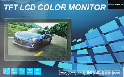 10.1 Inch 2 Channel TFT/LED AV Monitor - Electromann SA