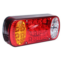 24V Truck and Bus 32 LED Rear Stop Light Tail Brake Indicator Lamp - Electromann SA