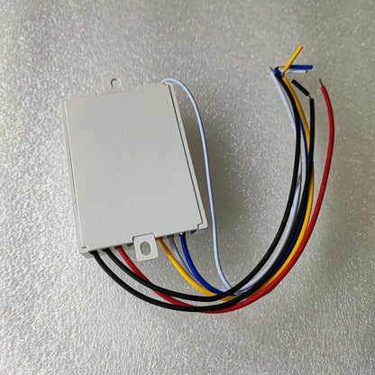 DR Light 3 Channel AC 220v 500watt Remote Controlled Switch for Lights (10005096) - Electromann SA