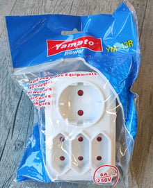 Yamato YM-13R 16Amp 220v Multi-Plug - Electromann SA