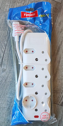Yamato YM-43-1F 16Amp 220v Multi-Plug - Electromann SA