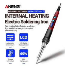 12pc ANENG SL103 Digital Electric Soldering Kit - Electromann SA