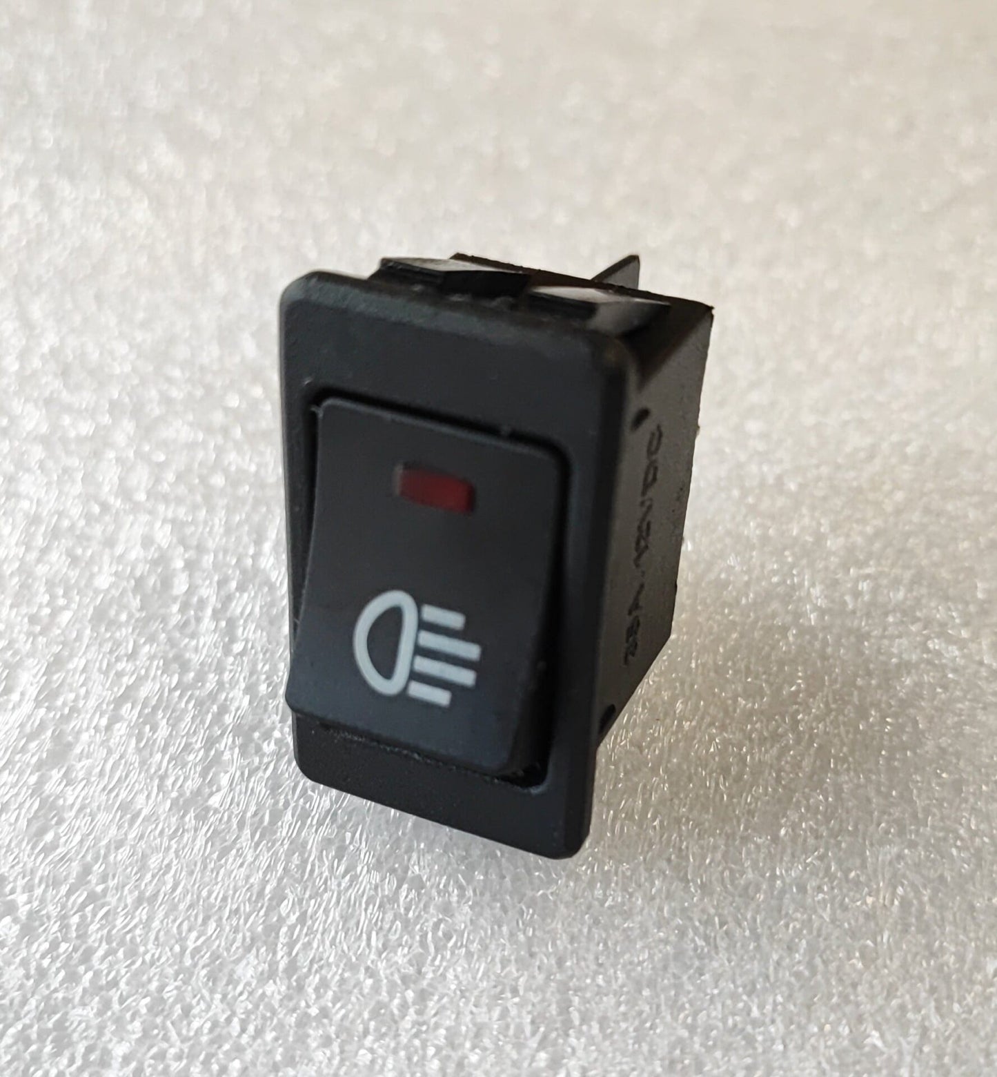 1Way 35Amp 12v DC Rocker Light Switch - Red - Electromann SA
