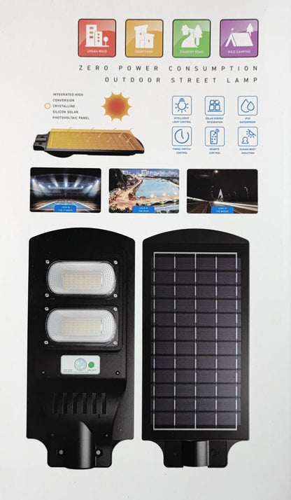 Jortan 120watt Solar Powered LED Street/Pole Light - Electromann SA