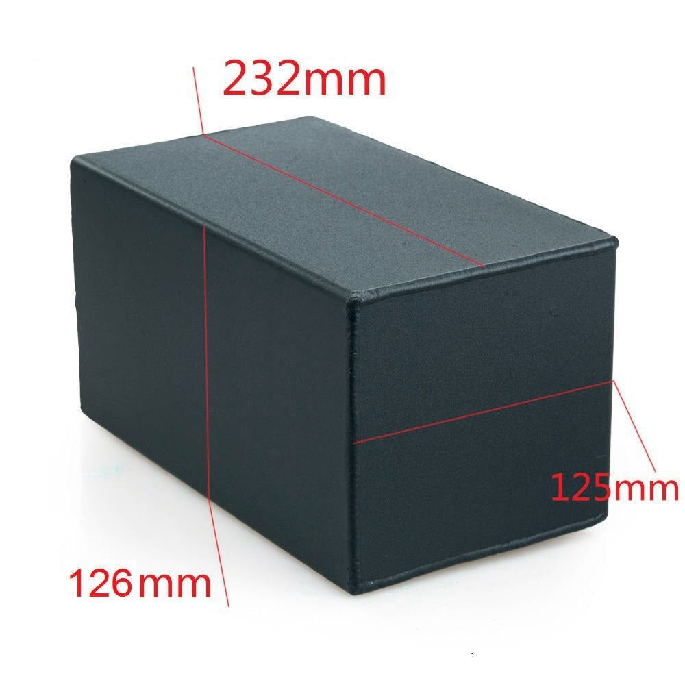 CNC Stamped Black Oil Catch Can Breather Tank for Cars - Efficiently Capture Oil Vapors, Maintain Engine Performance - Electromann SA