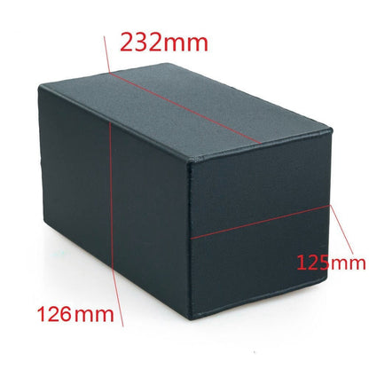 CNC Stamped Black Oil Catch Can Breather Tank for Cars - Efficiently Capture Oil Vapors, Maintain Engine Performance - Electromann SA