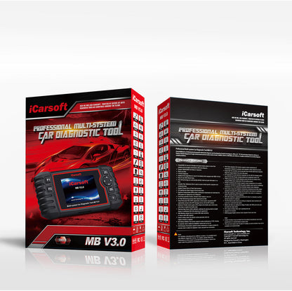 iCarsoft MB v3.0 Diagnostic Tool for Mercedes Benz-Sprinter and Smart Vehicles - Advanced Diagnostics and Troubleshooting - Electromann SA