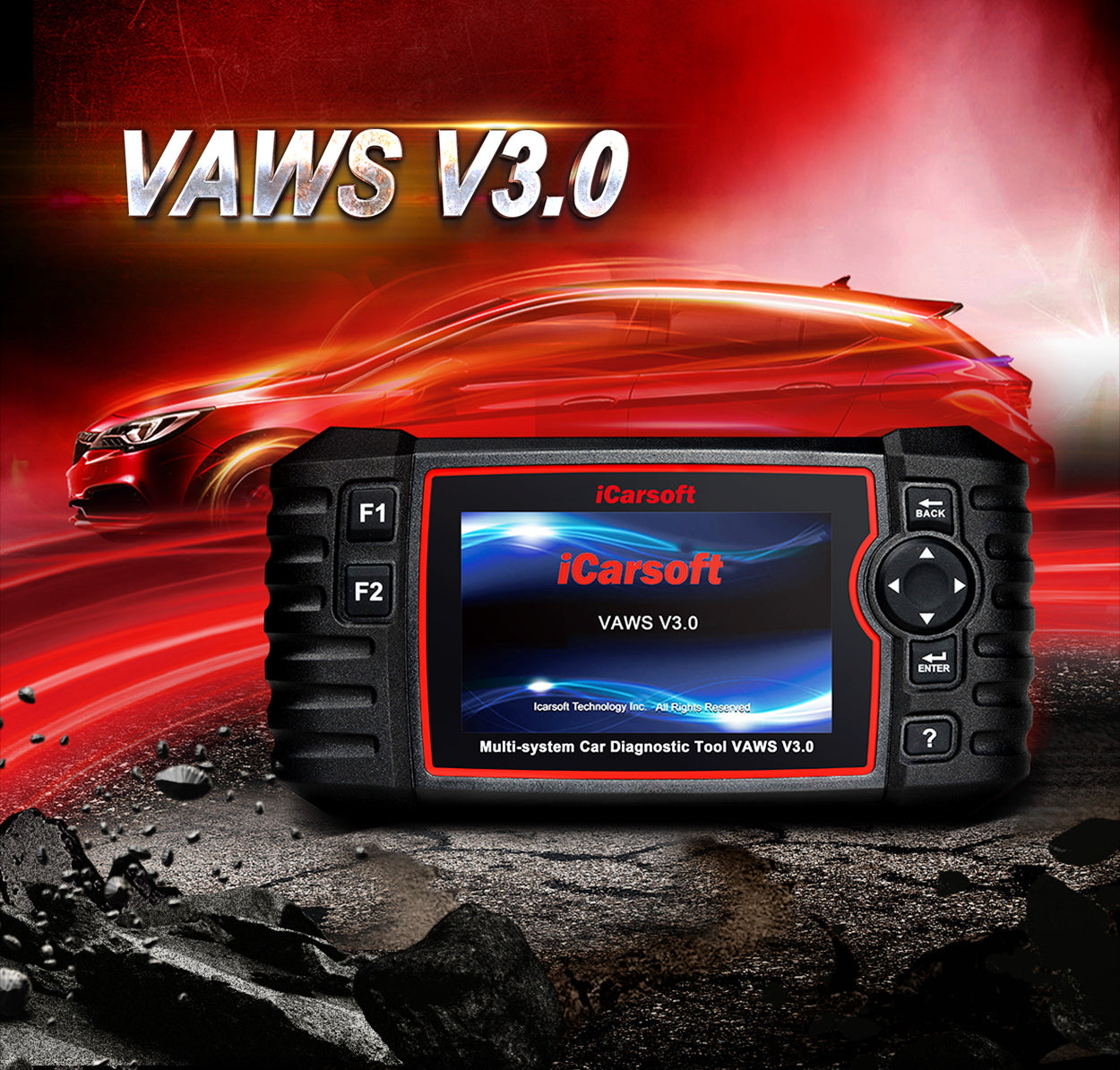 iCarsoft VAWS v3.0 Diagnostic Tool for VW-Audi-Bentley-Bugatti-Lamborghini Vehicles - Electromann SA