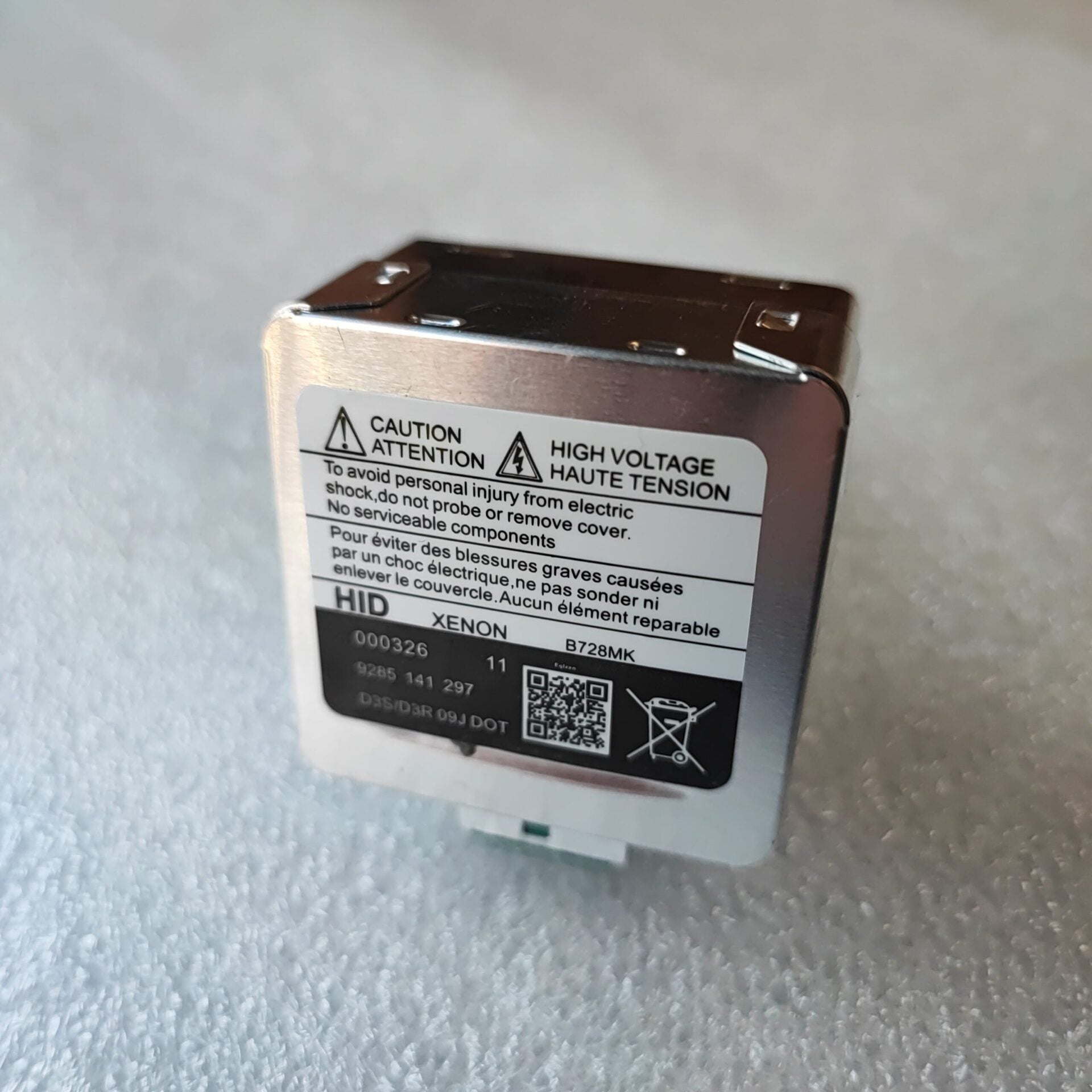 D3S HID Xenon 12v 55w 6000k Car Headlight Bulb Kit - Electromann SA