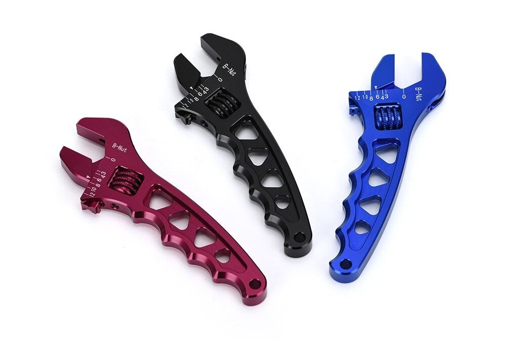 Adjustable Aluminum AN Wrench Spanner - Electromann SA