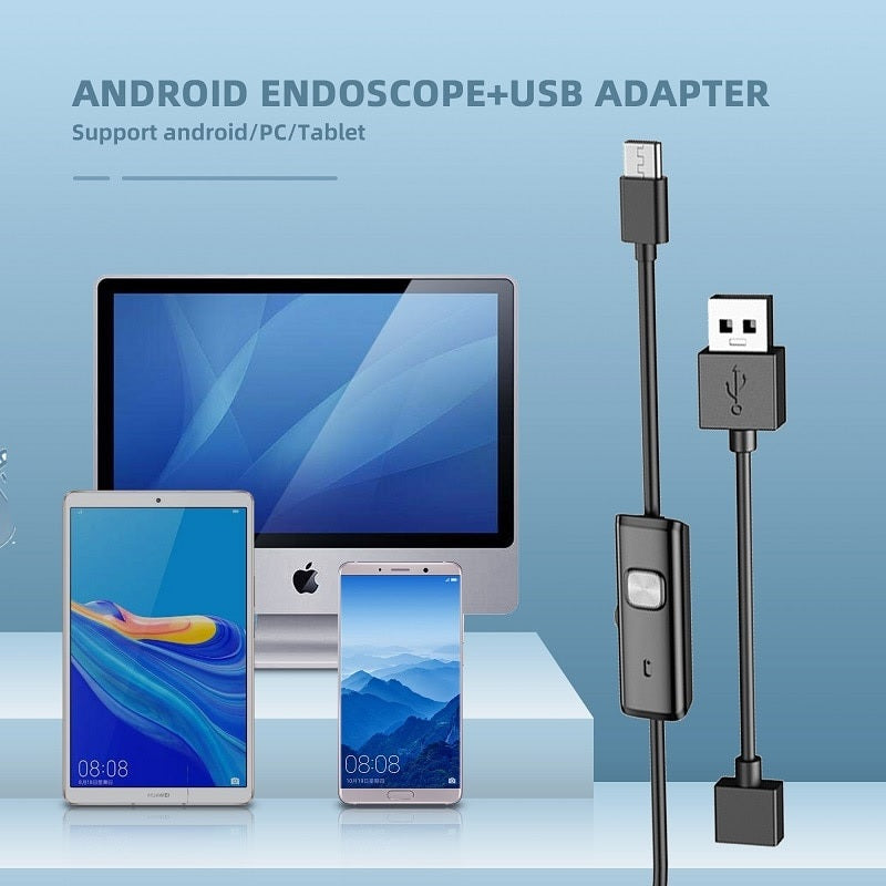 2M 5.5MM Android Micro USB Mini Endoscope for Mobile Phones - Electromann SA