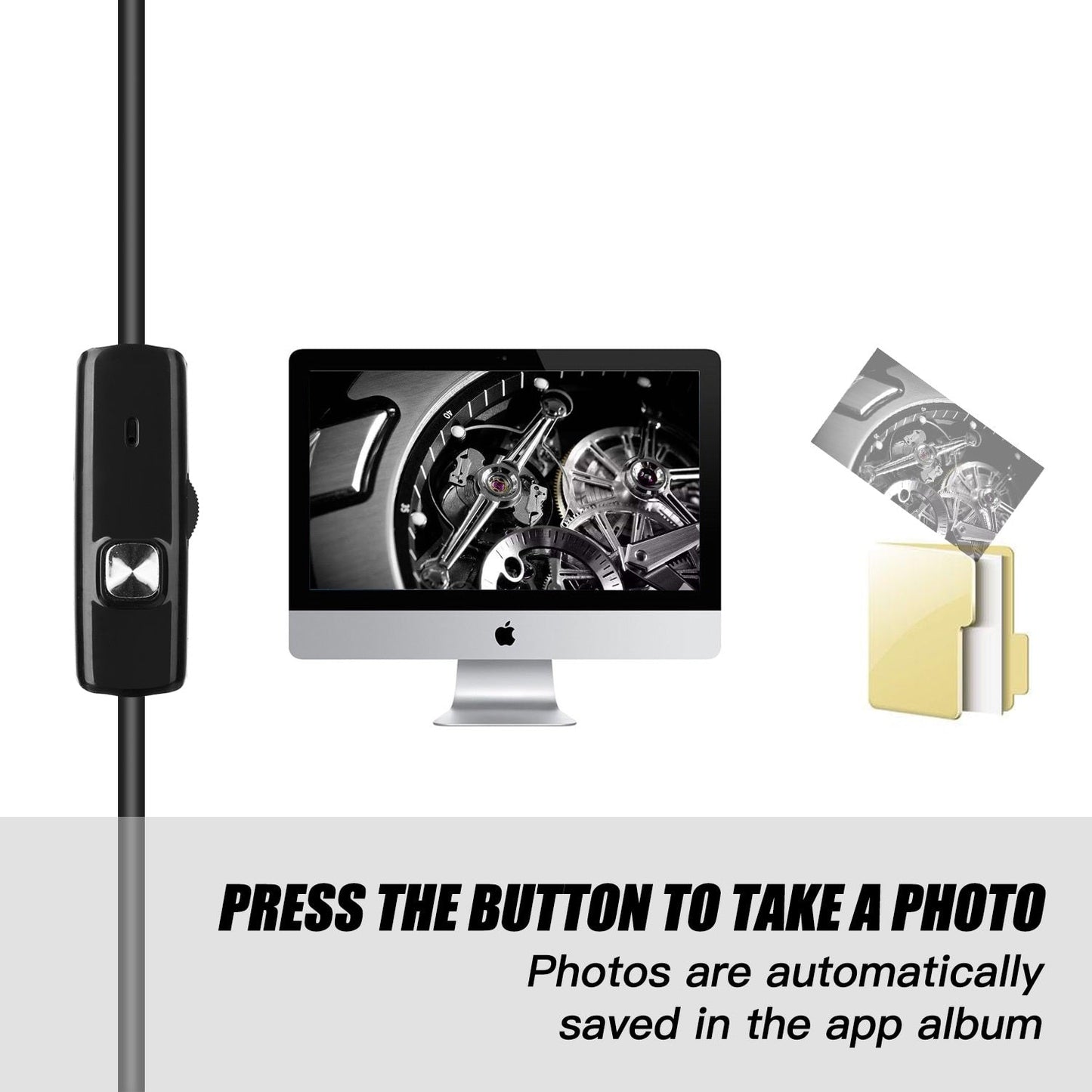 2M 5.5MM Android Micro USB Mini Endoscope for Mobile Phones - Electromann SA