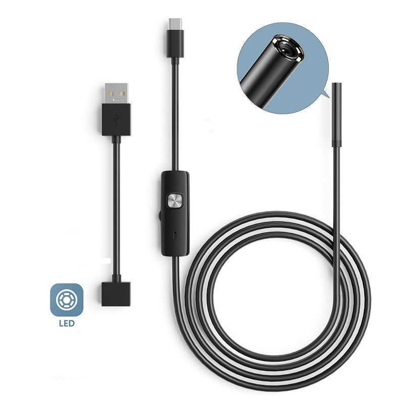 2M 5.5MM Android Micro USB Mini Endoscope for Mobile Phones - Electromann SA