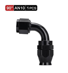 PTEF AN10 90 Degree Hose End Fitting For Stainless Steel Braided Hose - Electromann SA