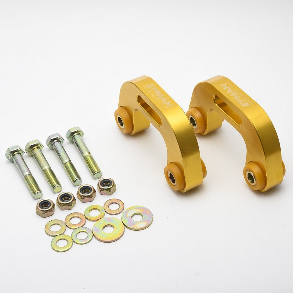 Rear Swaybar End Links with Polyurithane bushings for Subaru Impreza WRX 04-07 - Electromann SA