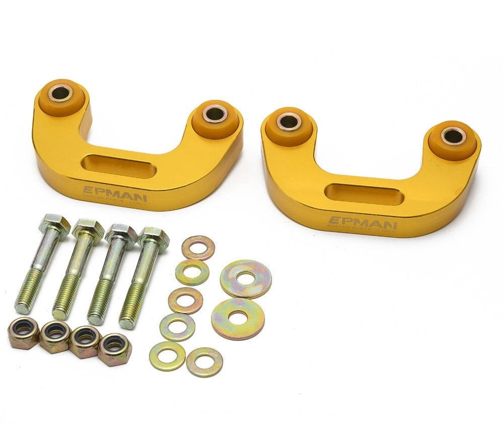 Rear Swaybar End Links with Polyurithane bushings for Subaru Impreza WRX 04-07 - Electromann SA