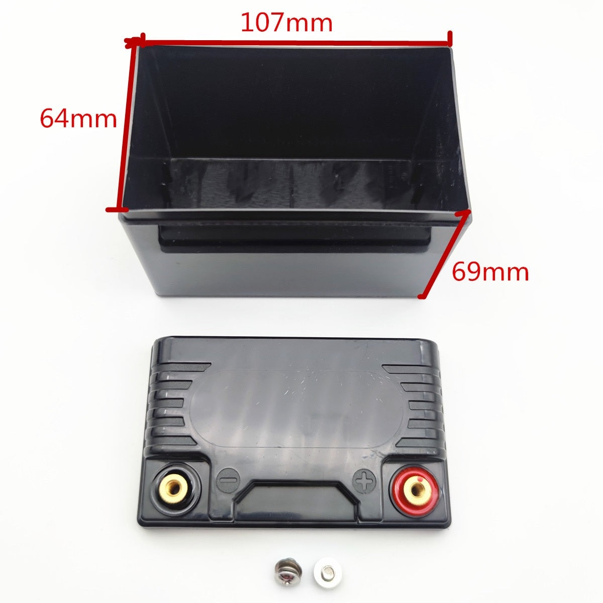 12V 4Ah DIY Lithium Battery Box for 18650 cells - Electromann SA