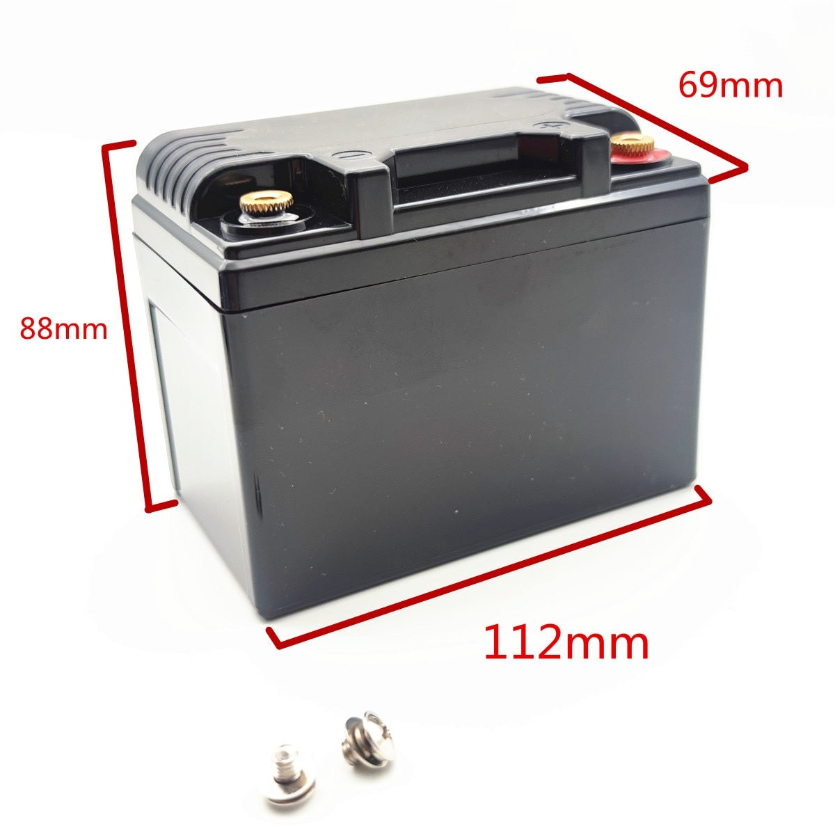12V 4Ah DIY Lithium Battery Box for 18650 cells - Electromann SA