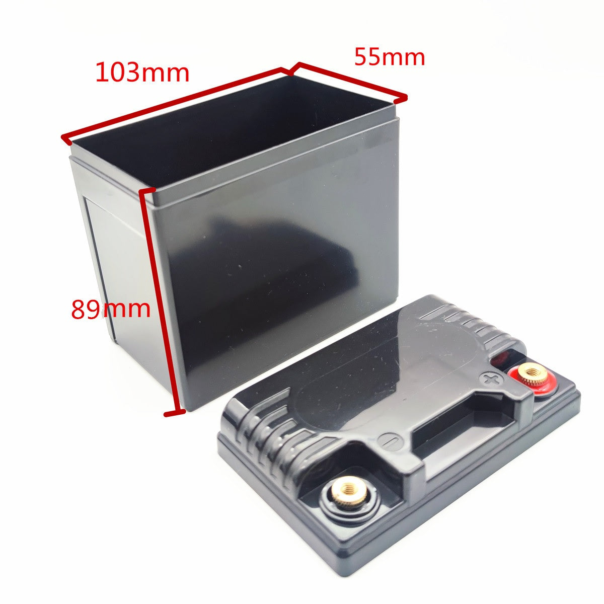 12V DIY Lithium Battery Box for 18650 cells - Electromann SA