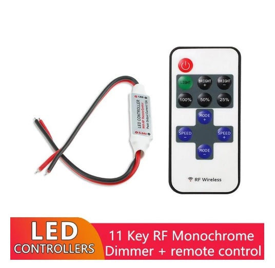 12A Wireless Mini LED Lighting Controller and Dimmer - Electromann SA