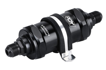 AN6 Inline Fuel Filter Compatible with E85 Ethanol - Electromann SA