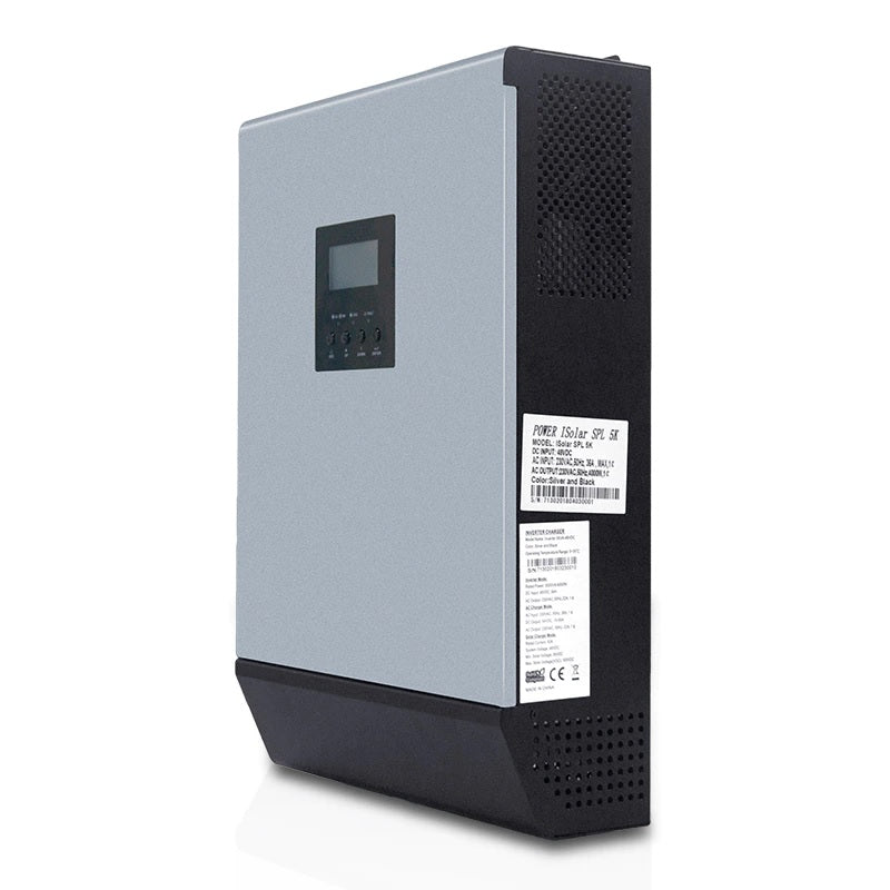 PowMr "Premium Quality" 5KVA 48v Parallel Pure Sine Wave Hybrid Solar Inverter - Efficient Solar Power Solution - Electromann SA