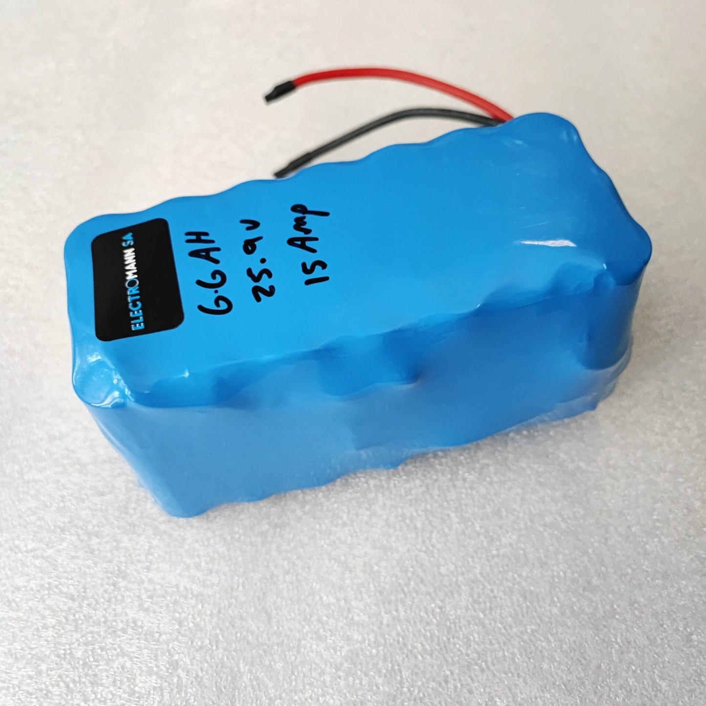 24V 6.6AH Rechargeable Li-ion Battery Pack with Balance Board - Electromann SA