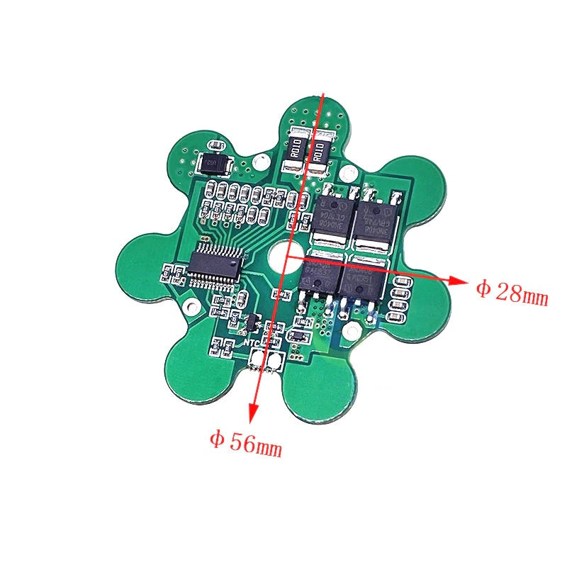 7S 29.4v 15Amp BMS for 18650 Li-ion Batteries - Electromann SA