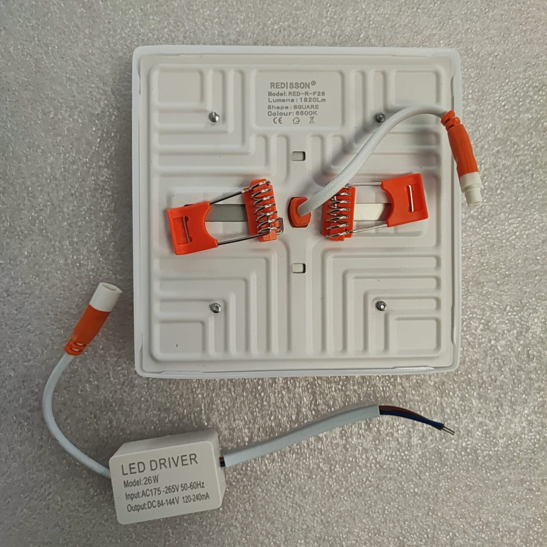 REDISSON #SUPER BRIGHT# 32W Square LED Light Panel - Electromann SA