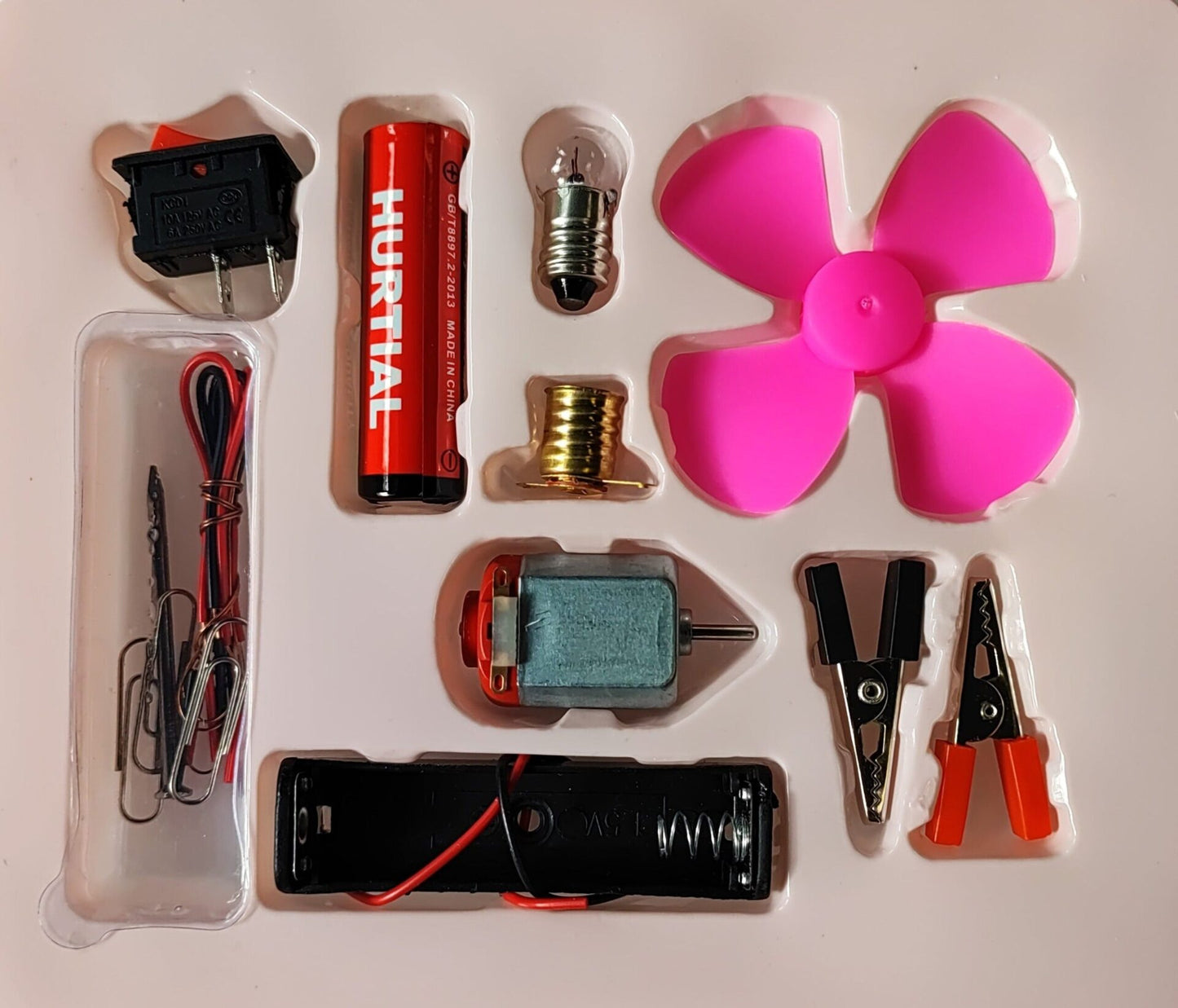 10pc DIY Kids Science Project Kit (10005450) - Electromann SA