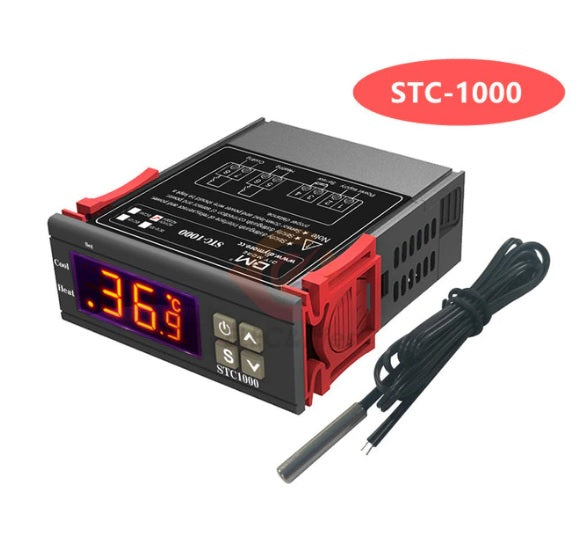 STC-1000 AC220v Digital Temperature Controller - Electromann SA