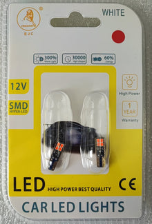 T5 8SMD 2016 RED Chip Canbus Car LED Bulb (10005481) - Electromann SA