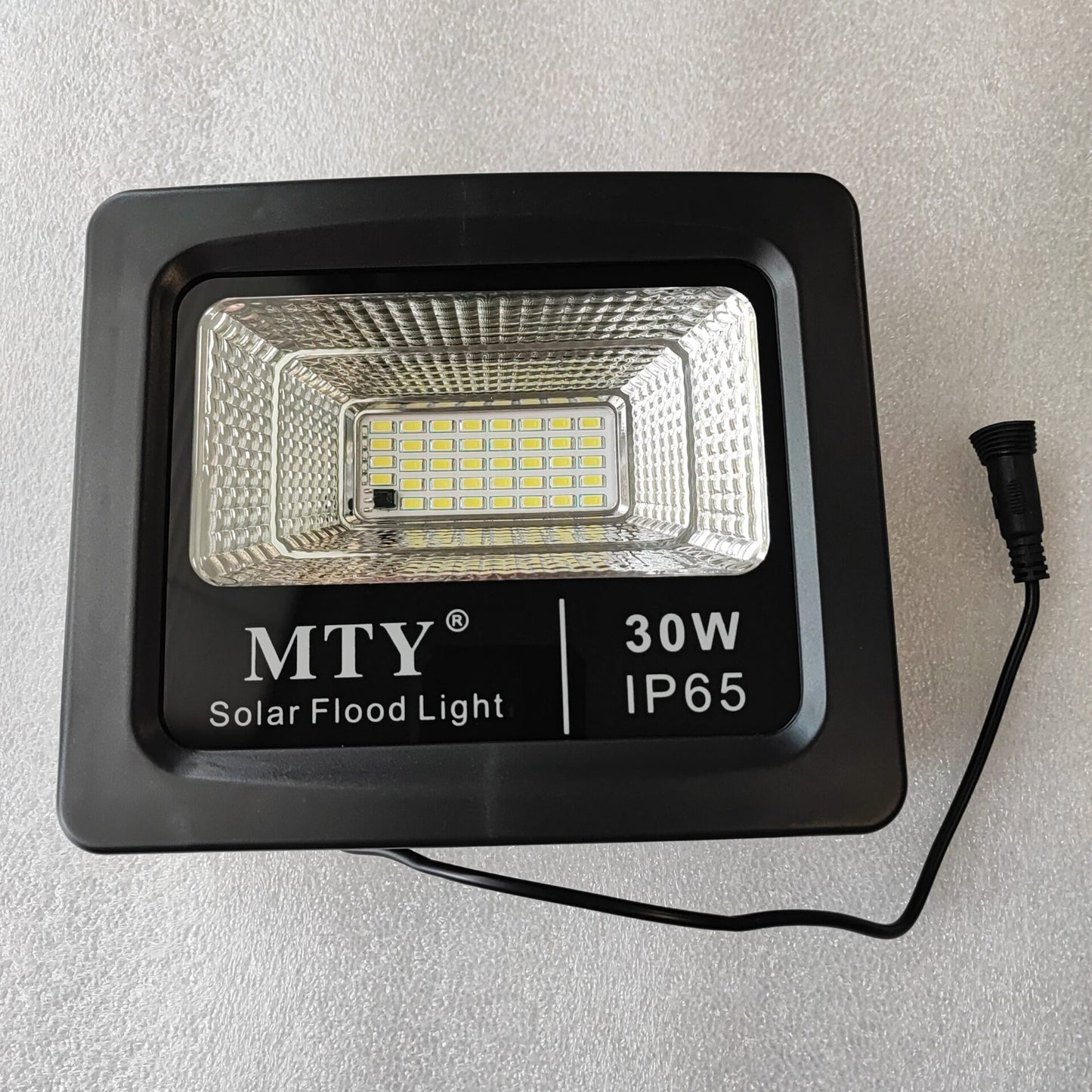 MTY-553030 30Watt Solar LED Outdoor Floodlight - Electromann SA