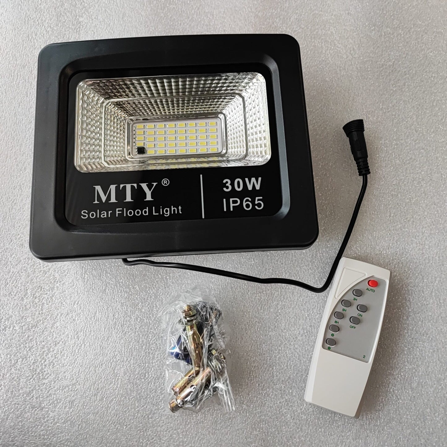 MTY-553030 30Watt Solar LED Outdoor Floodlight - Electromann SA