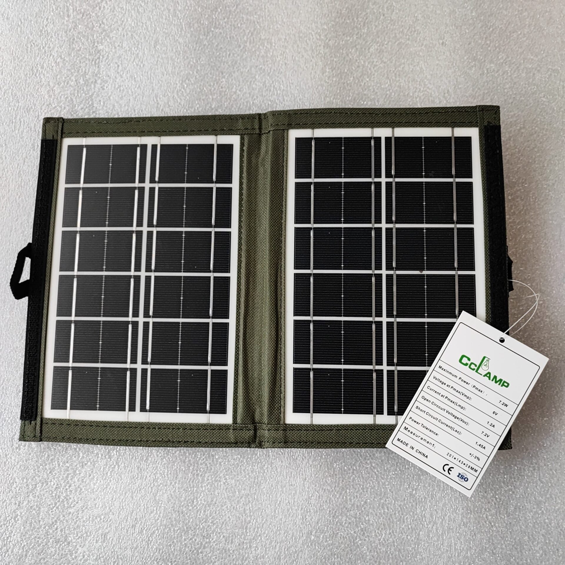 CCLamp CL-670 7W Solar Mobile Phone Charger Kit - Electromann SA