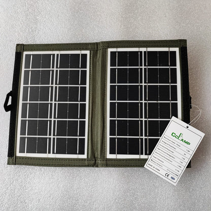 CCLamp CL-670 7W Solar Mobile Phone Charger Kit - Electromann SA
