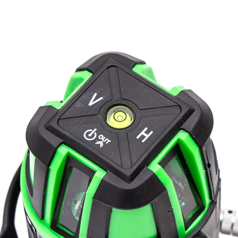 Andowl Q-SP01 5 Line Green Laser Level - Versatile and Accurate Tool for Leveling and Alignment - Electromann SA