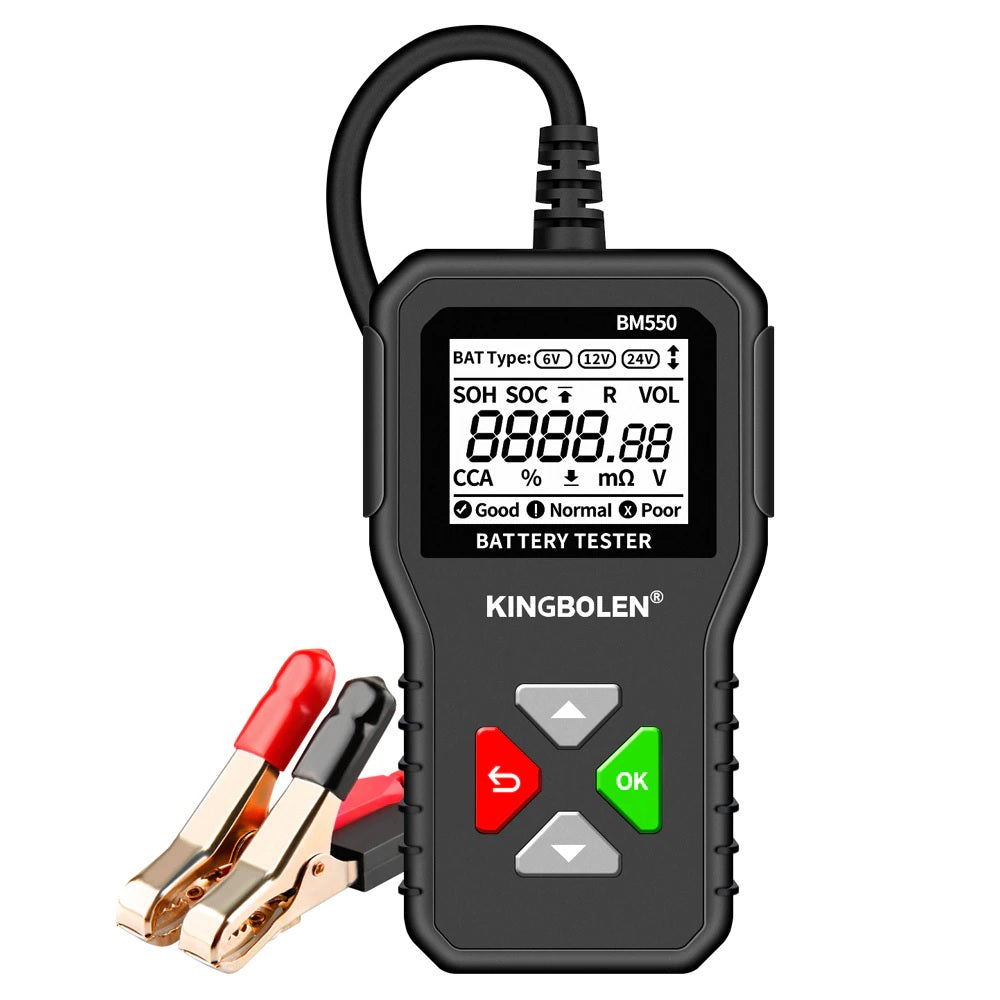 KINGBOLEN BM550 Car Battery Tester - Electromann SA